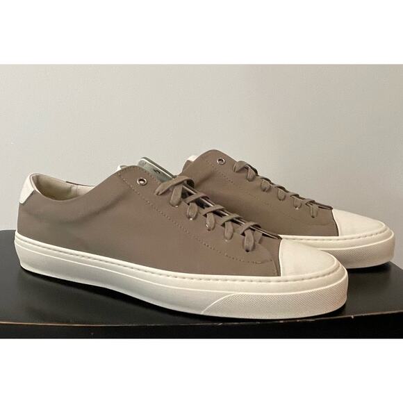 The Good Man Brand Legacy Lo Top Army Nylon Leather Lace Up Sneakers 13 NIB - Picture 2 of 12